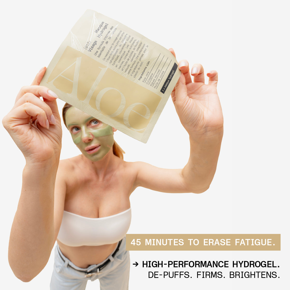 Hydrogel Plumping Face Mask - Aloe Vera & Collagen